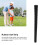 Kinder-Training-Golfschlägergriff – Rutschfeste Gestaltung, Schwarz 6