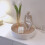 Round Plastic Serving Tray Cosmetic Storage Table 3