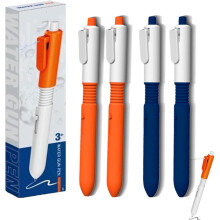 4 Pieces Spray Pens Set, 2-in-1 Water Spray Paint Pens, Retractable Ballpoint Pens with Water Spray Function