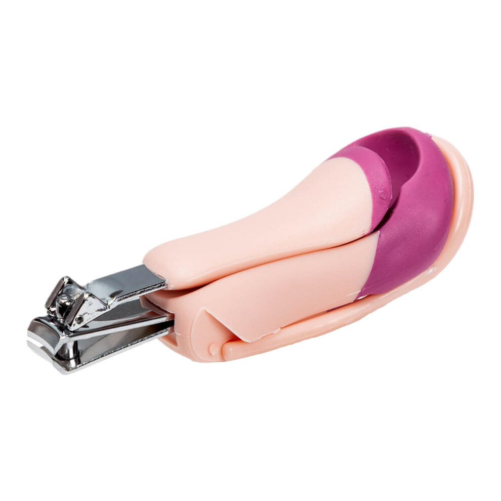 Baby Care Nail Clipper, Precision Stainless Steel Nail Trimmer For Baby And Toddler Fingernails And Toenails, Pink