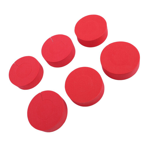 12 Pcs C Shape Hair Curler Sponge Hair Rollers 1