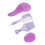 Egg Shape Detangling Brush Z Shape Styling Lift 9