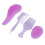 Egg Shape Detangling Brush Z Shape Styling Lift 8