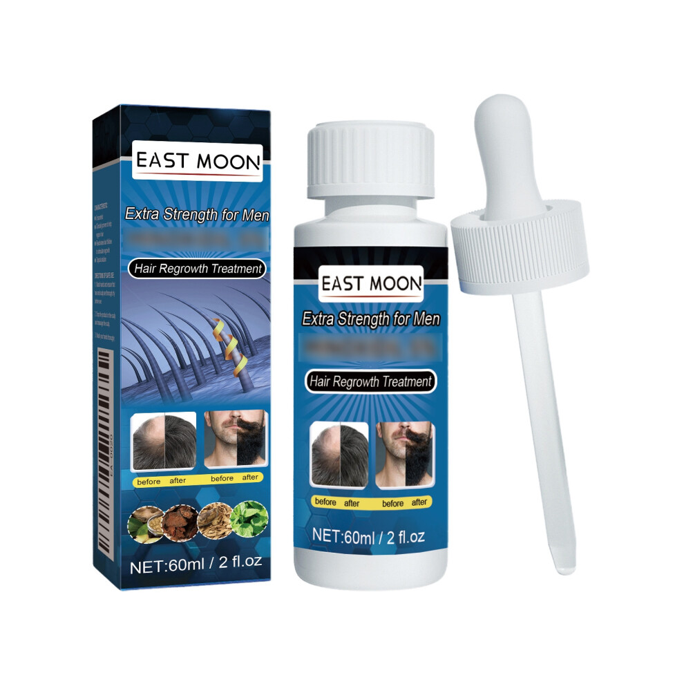 Men's Hair & Beard Growth Liquid Nourishes, Activates Follicles & Boosts Microcirculation