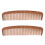 2pcs Wooden Hair Comb Portable Anti Static Clipper 1