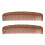 2pcs Wooden Hair Comb Portable Anti Static Clipper 2