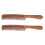 2 Pcs Wooden Anti Static Comb Wood Grain Prevent 2