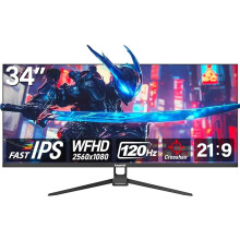 34-inch Ultra-Wide Gaming Monitor | 21:9 IPS Screen Display | 120Hz