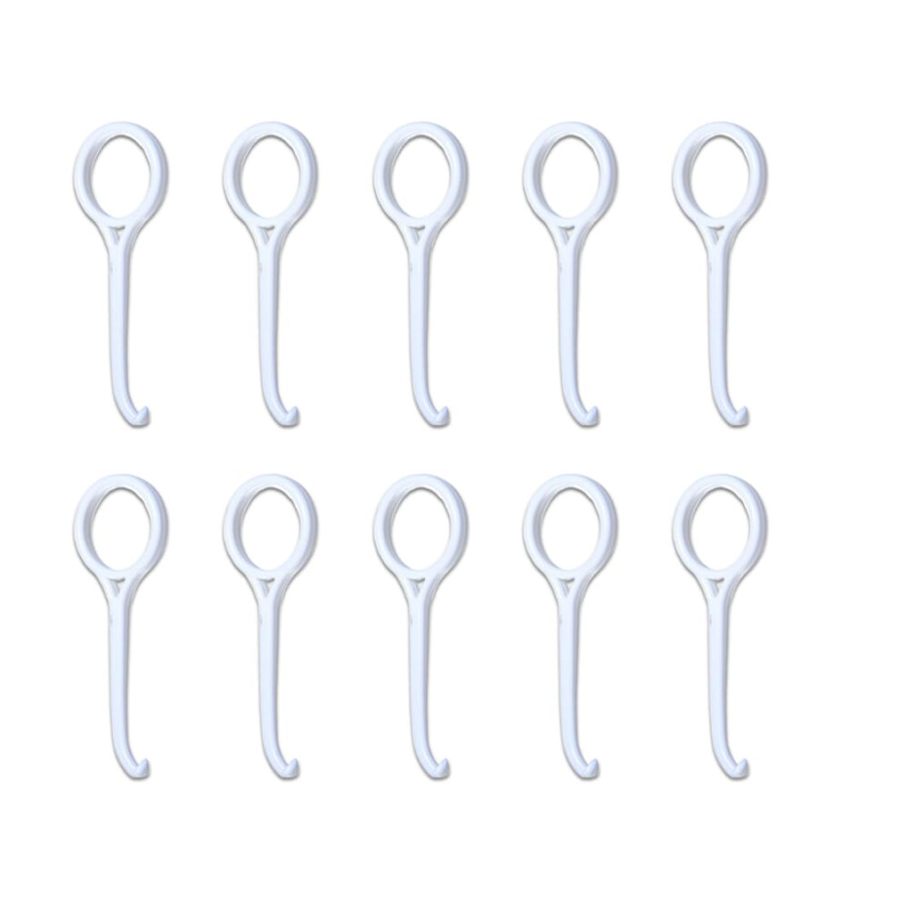 Pack of 10 Aligner Removal Tools for Invisible Braces, Orthodontic Braces Extractor, Durable Plastic, Easy Grip Design