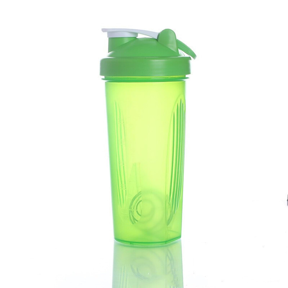 Transparent Shaker Bottles for Creative Milkshakes and Protein Powder Mixing, 700ml BPA-Free, Durable Plastic