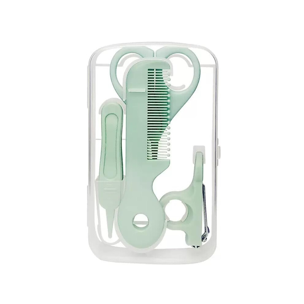 Baby Nail Kit, 5 in 1 Baby Nail Care Set with Baby Scissors, Nail Clippers, Safe Nail Tools for Newborns and Infants