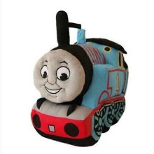 2024 New Small Train Thomas Plush Animal Plush Toys for Children Gift Cartoon Figure Pillow Thomas Locomotive Doll 25cm