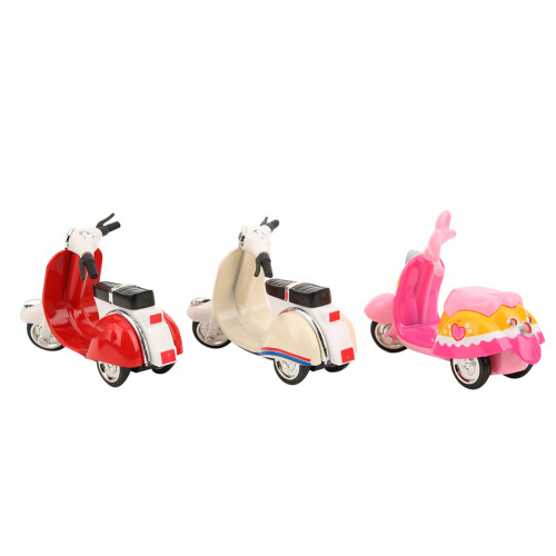 3pcs Alloy Women Motorbike Model Highly Simulation 1