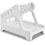 Paper Shelf for Barcode and Universal Front Single Holder, White Display Box, Compact Design 4