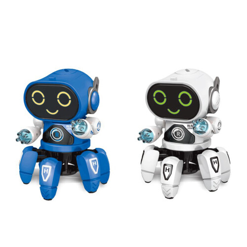 Robot Toy Six Claws Plastic Intelligent Dancing 2