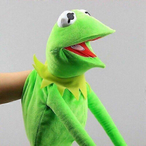 60 cm Kermit the Frog Hand Puppet Full Body Plush Toy Props