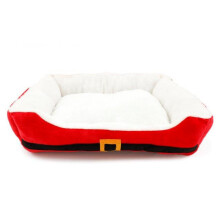 Pet Christmas Santa Suit Bed Cozy Holiday Pet Sleeping Mat