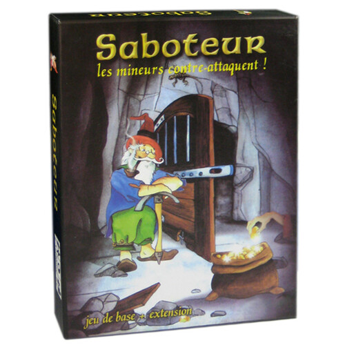 Saboteur Board Game Version 1 + 2 Dwarf Gold Mine 1