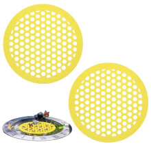 Bee Feeder Plastic Drinking Trough Set, 2 Pcs Multi-Colored Beekeeping Tools for Hive Maintenance and Feeding