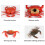Electric Crab Toy with Remote Control Simulate 7