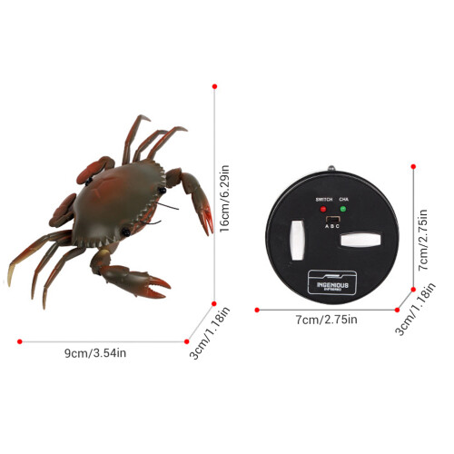 Electric Crab Toy with Remote Control Simulate 2