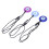 3pcs Silicone Infant Teething Toy Home Bedroom 7