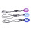 3pcs Silicone Infant Teething Toy Home Bedroom 4