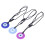 3pcs Silicone Infant Teething Toy Home Bedroom 2
