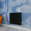 (Black, 600x748mm) Designer Flat Panel Radiator Single 1