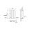 (Anthracite, 600x408mm) Designer Flat Panel Radiator Single 3