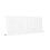 (White, 600x1428mm) Designer Flat Panel Radiator Single 4