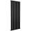 (Black, 1800x680mm) Designer Flat Panel Radiator Single 4