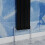 (Black, 1800x408mm) Designer Flat Panel Radiator Single 6