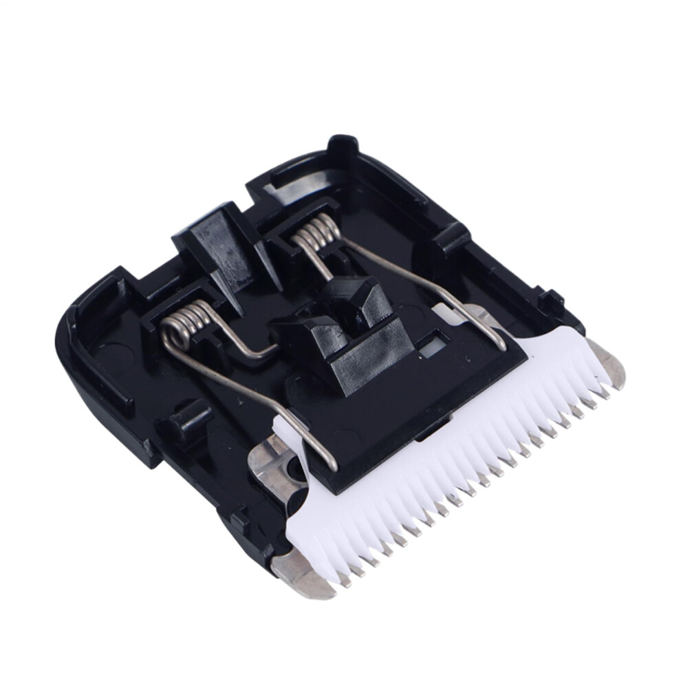 Hair Clipper Replacement Blade - Ergonomic Ceramic Cutter Head for Hair Trimming Tool, Skin-Friendly, White