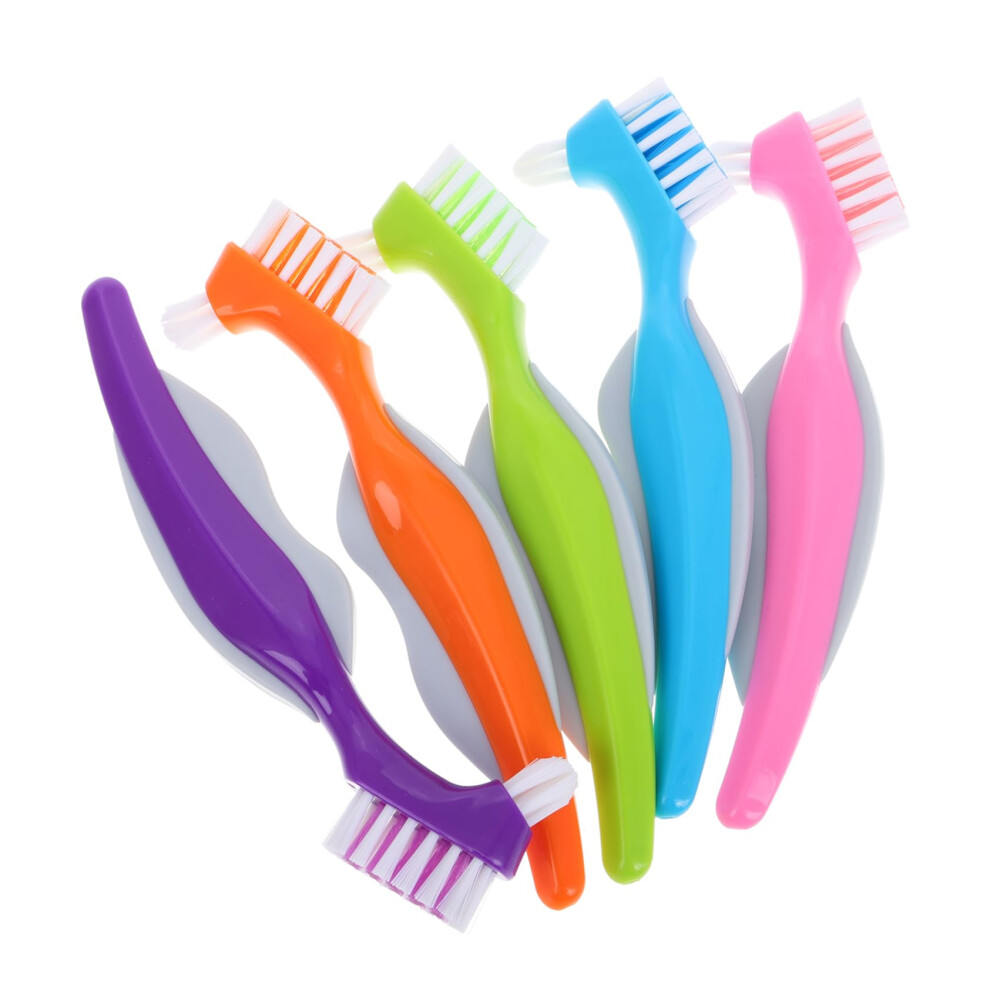 Toothbrushes for Dentures and Prosthesis Cleaning â Soft Bristles, Ergonomic Handle, Ideal for Seniors and Care Needs