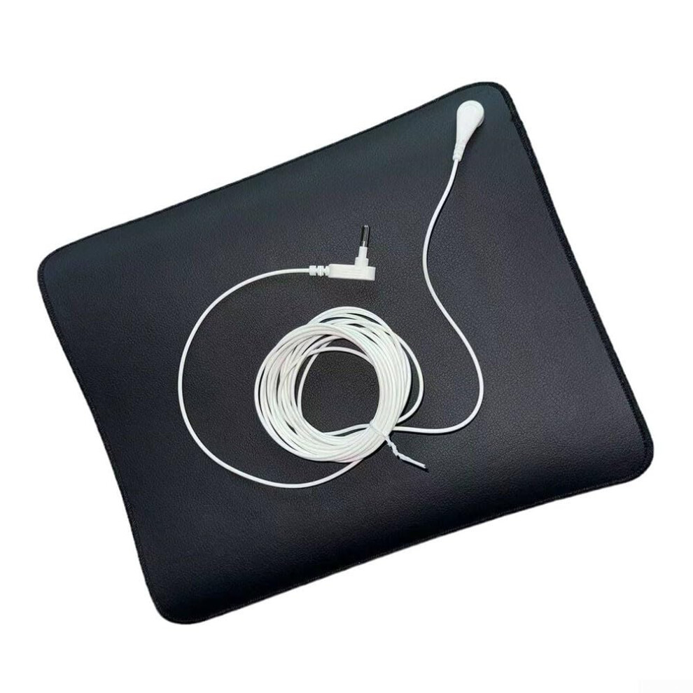 Grounding Mat 33x28 for Improved Sleep and Stress Relief with 4.5m Cable for Home and Office Use