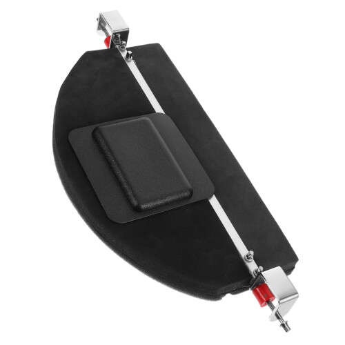 Bass Drum Pad Mute Exercise Pad for Kick Drum Practice, Durable Drum Damper Accessory, 12 Inch Size
