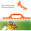 Hive Frame Spacer - 9 Frame Beekeeping Tool, Lightweight Plastic, 41 x 9.6 cm, Orange Colour, Essential Beekeeping Accessory 2
