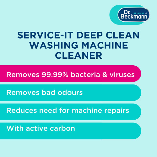 Dr Beckmann Dr. Beckmann Service-it Deep Clean Washing Machine Cleaner | Removes 9 2