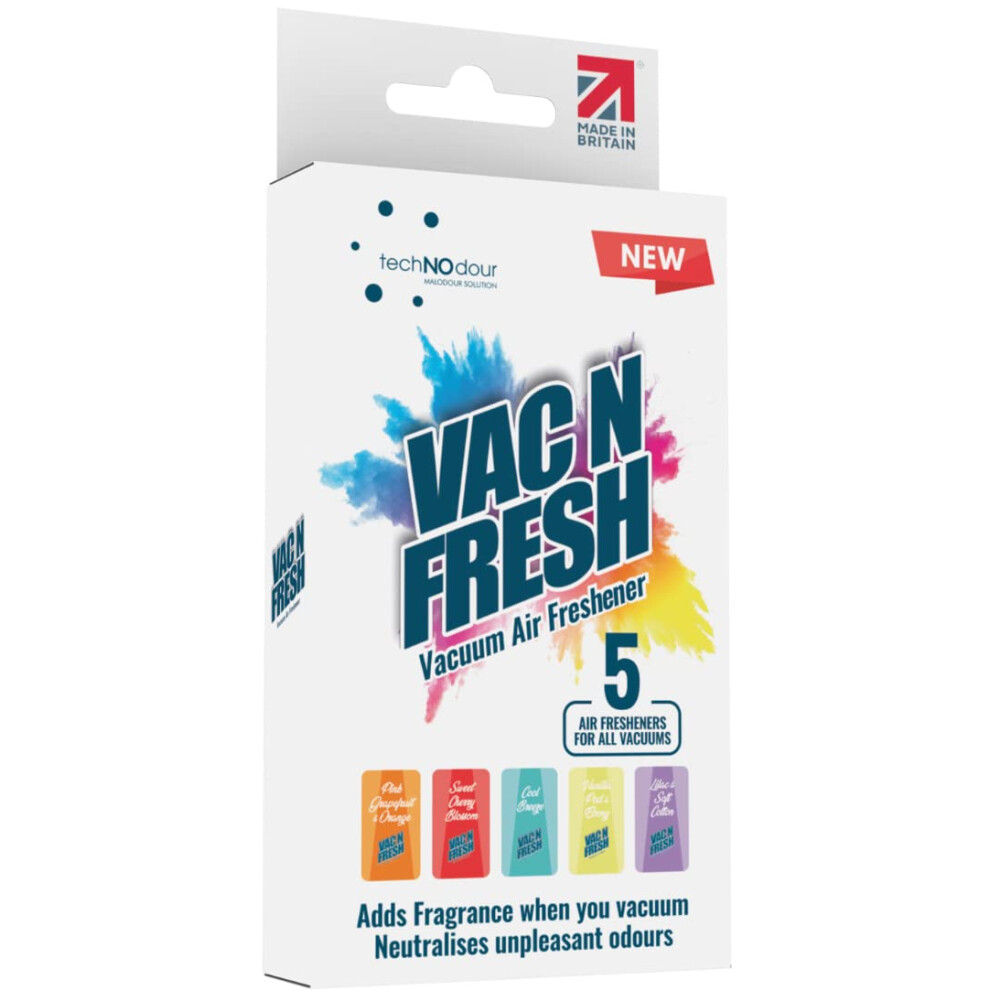 Vac N Fresh Hoover Bag Fresheners - Scented Vacuum Cleaner Smellies
