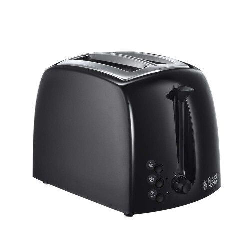 Russell Hobbs Russell Hobbs Textures 2 Slice Toaster (Extra Wide Slots, 6 Browning l