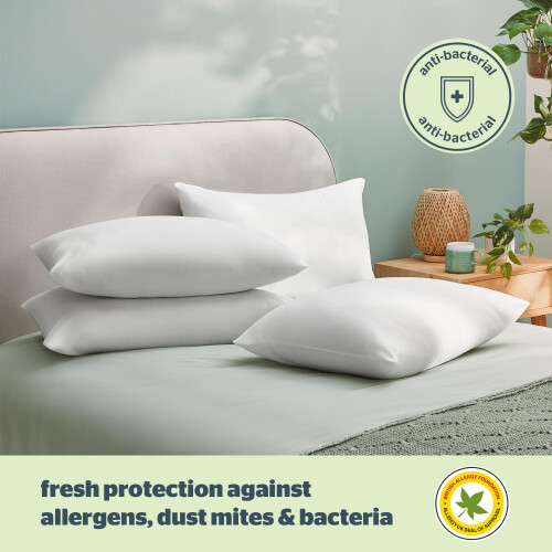 Silentnight Silentnight Anti-Allergy Pillows 4 Pack – Soft Medium Support Anti Bac 1