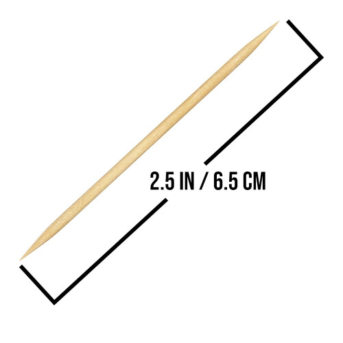 1000 Pcs Bamboo Toothpicks - Double Pointed Wooden Toothpicks - for Pe 1