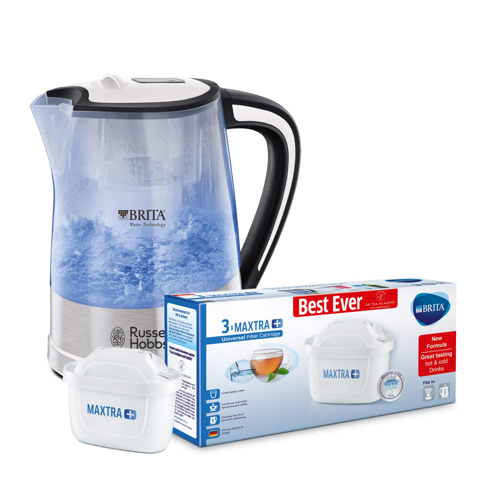 Russell Hobbs 22851 BRITA Filter Purity Kettle, 3000 W, 1 Litre, Trans-image-OPC-PK6278H-NEW