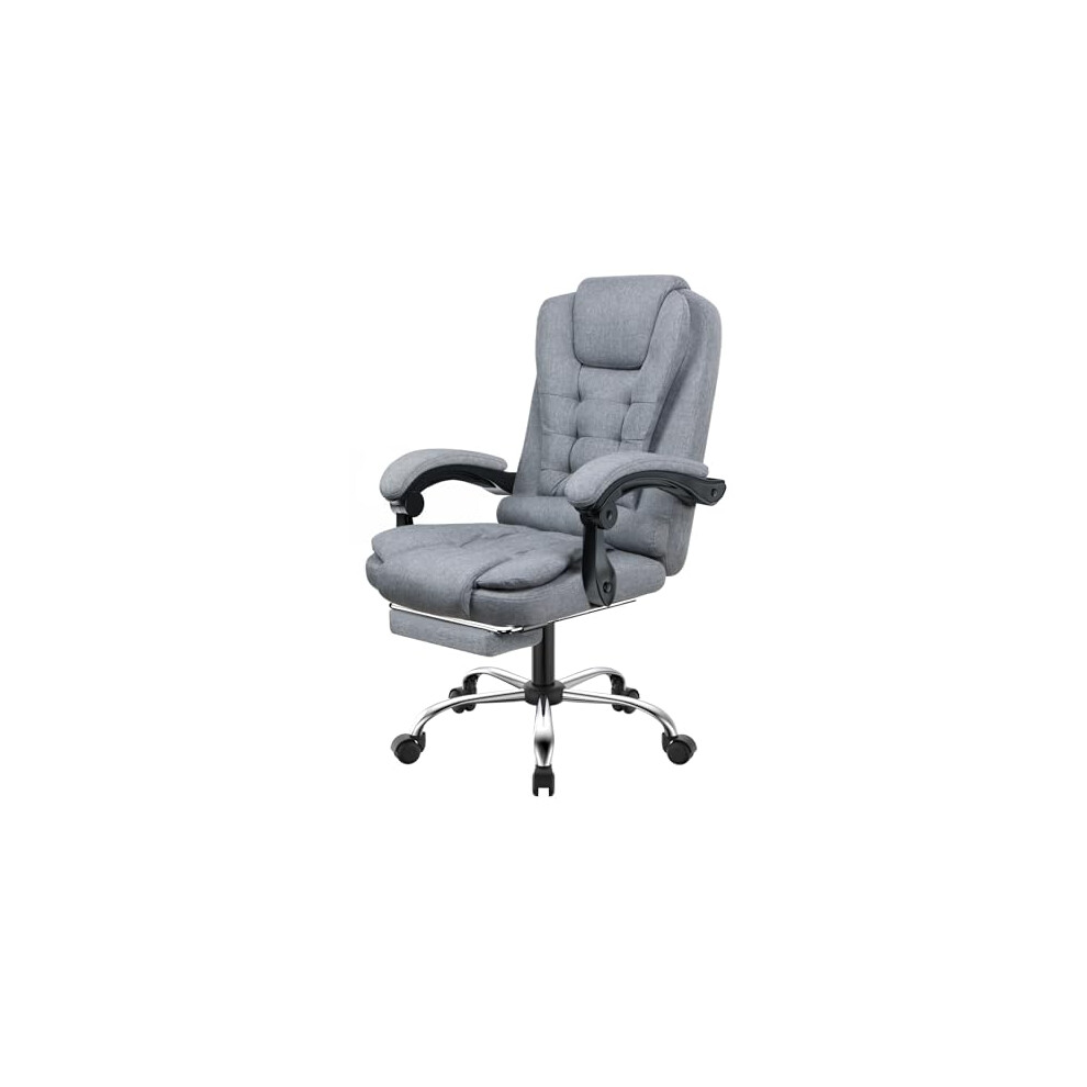 Ergonomic Reclining Office Chair with Telescopic Footrest, Wide Padded-image-OPC-PK627KT-NEW