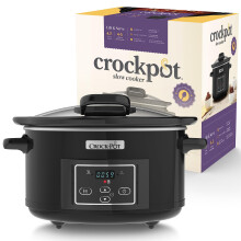 Crockpot Lift and Serve Digital Slow Cooker with Hinged Lid and Progra
