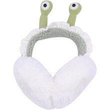Cute Animal - Shaped Faux Fur Foldable Ear Muffs - Warm Winter Ear Warmers for Women & Girls, Ideal for Outdoor Use