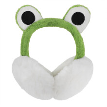 Cute Big - Eyed Foldable Winter Ear Muffs - Warm Ear Protection for Women & Girls Ideal for Outdoor Cold Weather