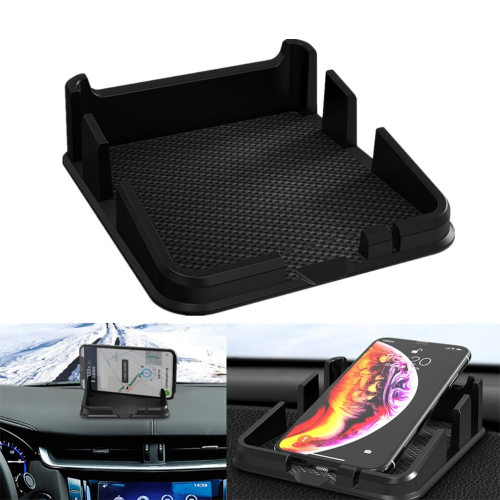 Car Non-Slip Dashboard Mat & Dash Cell Phone Mount, For Car Dashboard Accessories, Can Hold Cell Phone, Keys, Sunglasses 7330565448058