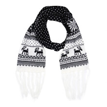 Kids' Knit Fringe Scarf - Soft Warm Solid Color Scarf for Toddlers & Little Girls, Winter Neck Warmer Fashion Accessory